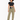 A model poses in relaxed-fit olive green pants, paired with a black crop top and white sneakers.