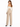 A model wearing beige wide-leg pants and a cropped off-the-shoulder top, showcasing a stylish back view.