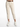 Light-colored cropped pants with a brown braided belt, paired with white sneakers.