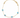 Gold chain anklet featuring blue beads with black eye designs, ideal for casual or layered styling.