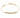 Gold anklet featuring alternating shiny beads and turquoise accents on a delicate chain.