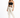 A woman stands confidently in a fitted black top and cream-colored pants, paired with white sneakers.
