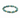 Turquoise and speckled beads interspersed with golden hexagonal accents create a vibrant bracelet design.