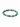 Turquoise and speckled beads interspersed with golden hexagonal accents create a vibrant bracelet design.