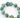 Turquoise and black speckled beads interspersed with gold hexagonal accents form a stylish bracelet.