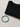 A beaded bracelet featuring turquoise stones and gold accents, placed beside a folded black t-shirt.