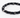 A dark blue bracelet featuring alternating smooth and textured beads with a decorative silver accent.