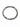 A circular bracelet featuring alternating speckled gray and black beads with glossy black spacers.