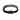 Black leather bracelet featuring two intertwined strands, one smooth and one braided, with a square clasp.