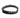 A sleek bracelet featuring gray beads and metallic accents, designed with a flexible band for comfort.