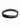 A sleek bracelet featuring gray beads and metallic accents, designed with a flexible band for comfort.