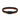 A sleek bracelet featuring intertwined black and brown leather with a minimalist magnetic clasp.