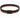 Dual-layer bracelet featuring a sleek black and warm brown design with a minimalist clasp.