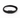 Black leather bracelet with a sleek magnetic clasp, featuring layered strands for a modern look.