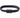 Black leather bracelet with two strands and a sleek magnetic clasp for a minimalist look.