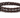 Braided dark brown bracelet made from textured material, featuring a double wrap design.