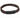 Braided brown leather bracelet featuring a sleek black magnetic clasp for secure closure.