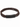 Braided brown leather bracelet featuring a sleek black magnetic clasp for secure closure.