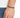 A hand wearing a colorful hexagonal bead bracelet on a black cord, set against a light background.