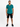 Carbon Classic Tee in turquoise, front view, full length