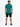 Carbon Classic Tee in turquoise, back view, full length