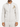 Light gray zip-up jacket with a high collar and a decorative logo on the chest, worn by a model.
