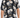 Short-sleeve button shirt featuring a bold black and white graphic print with Miami Beach text and palm tree designs.
