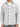 Light gray patterned top with button closure and chest pockets, worn over a white shirt.