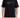 A black t-shirt featuring inspirational text in white, worn by a person with light-colored pants.
