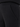 Close-up of black fabric sweatpants featuring a soft texture and side pockets for casual wear.