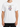 A person wearing a white t-shirt featuring colorful text that reads "play" with inspirational quotes above and below.