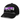 Black baseball cap featuring bold white text and a purple graphic strip with a motivational phrase.