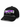 Black baseball cap featuring bold white text and a purple graphic strip with a motivational phrase.