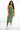 Nia Knit Cami in Green – full-length front view