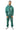 No Risk Pants Set in Teal – full-length front view