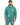 No Risk Pants Set in Green – hoodie and sweatpants with white slogan prints, front view