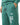 No Risk Pants Set in Green – close-up of white F CK slogan print and drawstring
