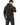 No Risk Pants Set in Black – back view of hoodie and sweatpants, white sleeve print