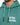 No Risk Top Set in Green – close-up of the white "No Risk No Story." chest print and drawstring hood
