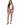 Fiona Pants Set in Mauve – full-length front view of open blazer and pressed tapered pants on model