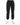 Collar Pants Set in Black – front view of joggers with elastic waist, side pockets and cuffed ankles