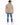 Sean Knit Sweater in Beige – full-length back view with distressed holes, worn with blue jeans