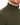 Romeo Turtleneck Sweater in Olive Green – close-up of the ribbed turtleneck collar and shoulder knit