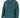 Gordon Hoodie Set in Teal – front view with ribbed texture, silver-tipped drawstrings, kangaroo pocket