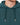 Gordon Hoodie Set in Teal – close-up of the ribbed hood, drawcords and silver eyelets