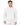 Gordon Hoodie Set in White – front view of ribbed hoodie with drawstrings and kangaroo pocket