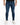 Finn Jeans in Dark Blue – front view on model, faded wash, black tee and white sneakers