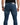 Finn Jeans in Dark Blue – back view on model showing faded wash and back pockets