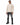 Tyson Sweater in Beige – full-length front view of the turtleneck, styled with black ripped-knee jeans