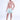 Men’s Landon patterned swimwear in white with teal palm tree print, featuring a drawstring waistband and slim fit.